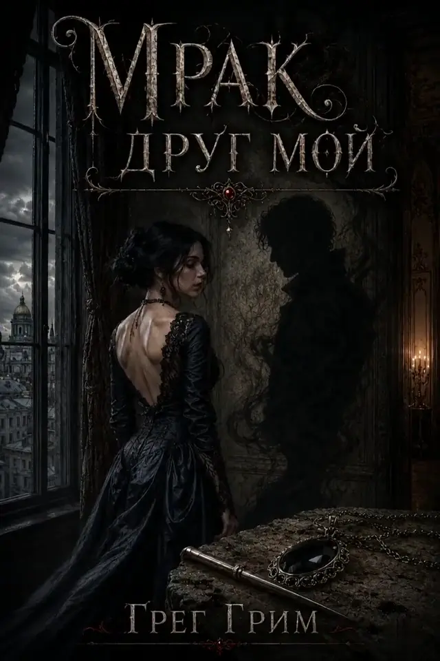 Обложка романа «Мрак, друг мой»