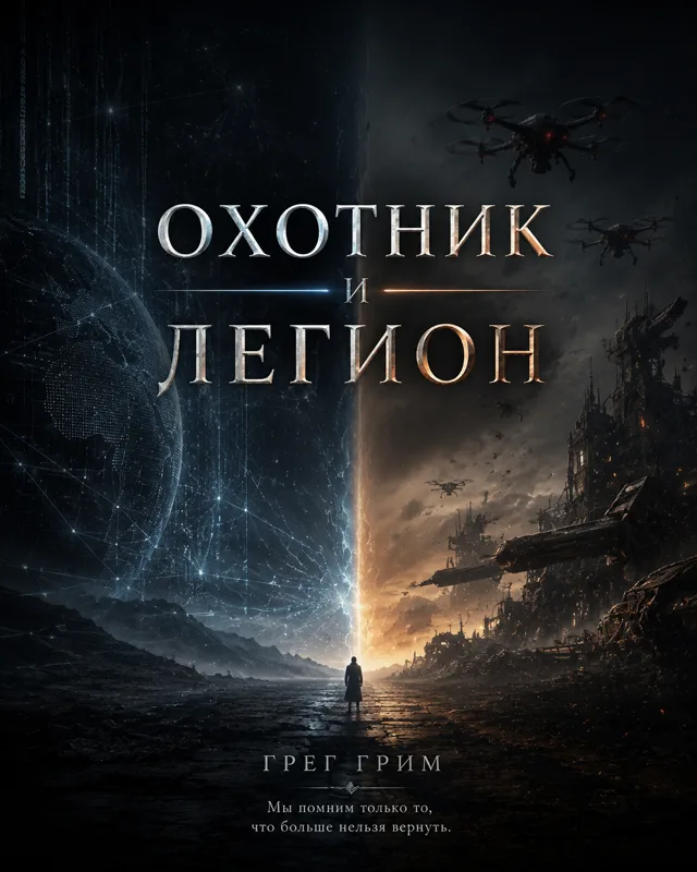 Обложка романа «Охотник и Легион»