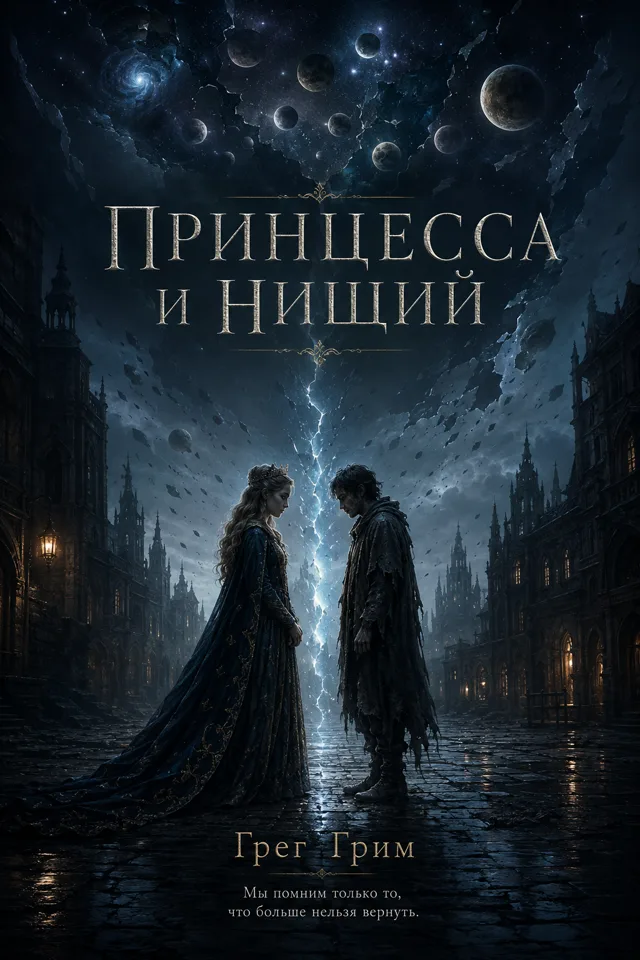 Обложка романа «Принцесса и нищий»